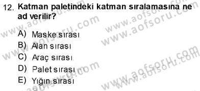 Sayısal Fotoğraf İşleme Teknikleri Dersi Ara Sınavı Deneme Sınav Soruları 12. Soru