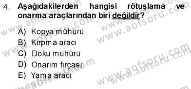 Sayısal Fotoğraf İşleme Teknikleri Dersi 2013 - 2014 Yılı (Final) Dönem Sonu Sınav Soruları 4. Soru