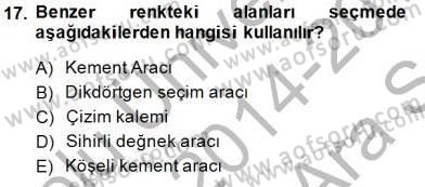 Sayısal Fotoğraf İşleme Teknikleri Dersi Ara Sınavı Deneme Sınav Soruları 17. Soru