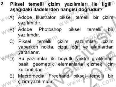 Sayısal Fotoğraf İşleme Teknikleri Dersi Ara Sınavı Deneme Sınav Soruları 2. Soru