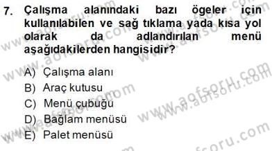 Sayısal Fotoğraf İşleme Teknikleri Dersi Ara Sınavı Deneme Sınav Soruları 7. Soru