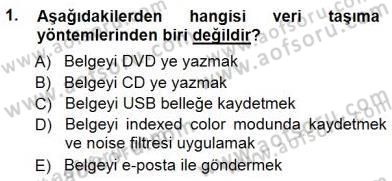 Sayısal Fotoğraf İşleme Teknikleri Dersi 2014 - 2015 Yılı (Final) Dönem Sonu Sınav Soruları 1. Soru