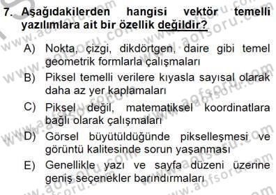 Sayısal Fotoğraf İşleme Teknikleri Dersi 2015 - 2016 Yılı (Final) Dönem Sonu Sınav Soruları 7. Soru