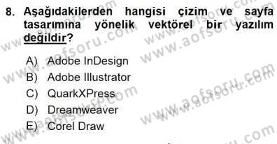 Sayısal Fotoğraf İşleme Teknikleri Dersi 2015 - 2016 Yılı (Final) Dönem Sonu Sınav Soruları 8. Soru