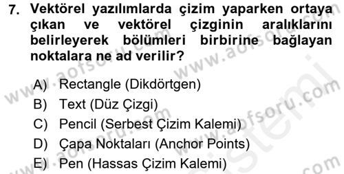 Sayısal Fotoğraf İşleme Teknikleri Dersi 2016 - 2017 Yılı (Final) Dönem Sonu Sınav Soruları 7. Soru