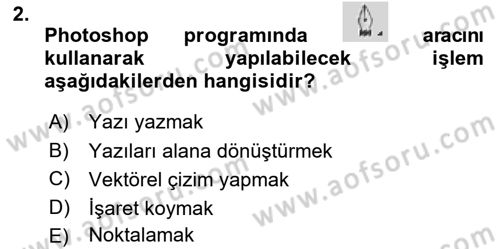 Sayısal Fotoğraf İşleme Teknikleri Dersi 2017 - 2018 Yılı (Final) Dönem Sonu Sınav Soruları 2. Soru