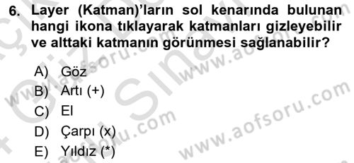 Sayısal Fotoğraf İşleme Teknikleri Dersi 2023 - 2024 Yılı (Final) Dönem Sonu Sınav Soruları 6. Soru