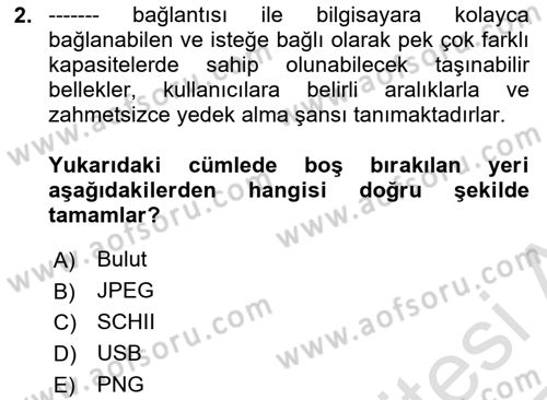 Sayısal Fotoğraf İşleme Teknikleri Dersi 2024 - 2025 Yılı Yaz Okulu Sınav Soruları 2. Soru