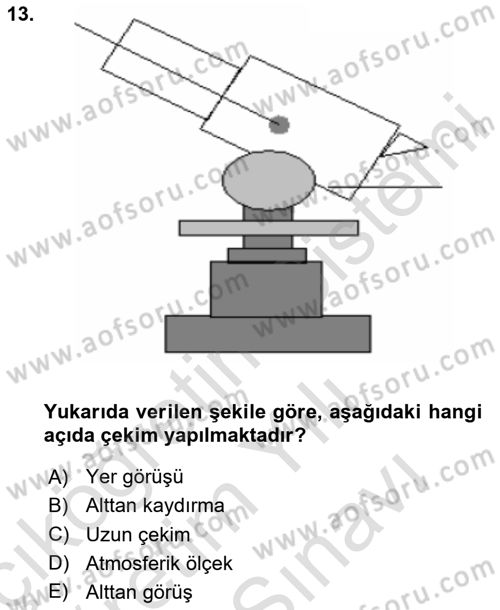 Videonun Kullanım Alanları Dersi 2023 - 2024 Yılı (Vize) Ara Sınav Soruları 13. Soru