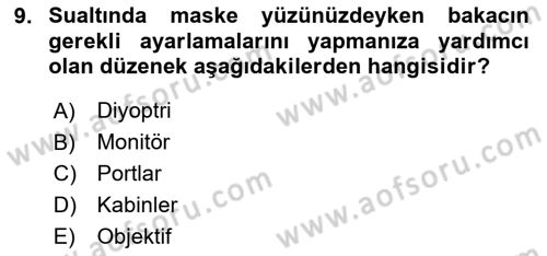 Videonun Kullanım Alanları Dersi 2024 - 2025 Yılı (Final) Dönem Sonu Sınav Soruları 9. Soru