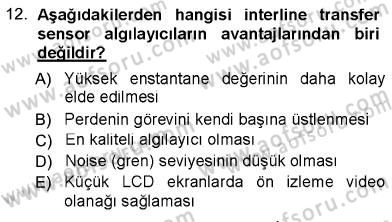 Sayısal Fotoğraf Baskı Teknikleri Dersi Ara Sınavı Deneme Sınav Soruları 12. Soru