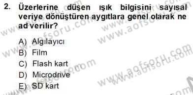 Sayısal Fotoğraf Baskı Teknikleri Dersi 2014 - 2015 Yılı (Final) Dönem Sonu Sınav Soruları 2. Soru