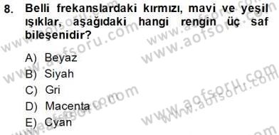 Sayısal Fotoğraf Baskı Teknikleri Dersi 2014 - 2015 Yılı (Final) Dönem Sonu Sınav Soruları 8. Soru