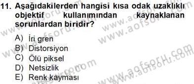 Optik Bakış Dersi 2013 - 2014 Yılı Tek Ders Sınav Soruları 11. Soru