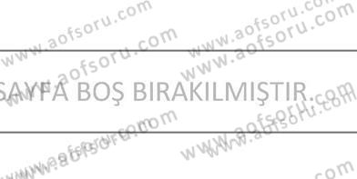 Fotoğraf ve Video Proje Geliştirme Dersi 2012 - 2013 Yılı (Vize) Ara Sınav Soruları 5. Soru