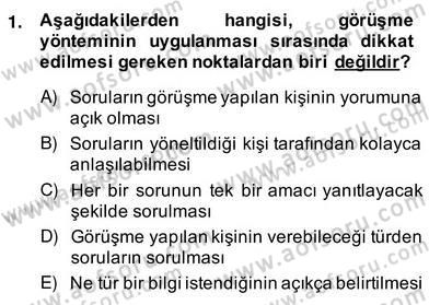 Fotoğraf ve Video Proje Geliştirme Dersi 2013 - 2014 Yılı (Vize) Ara Sınav Soruları 1. Soru