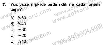 Fotoğraf ve Video Proje Geliştirme Dersi 2013 - 2014 Yılı (Vize) Ara Sınav Soruları 7. Soru