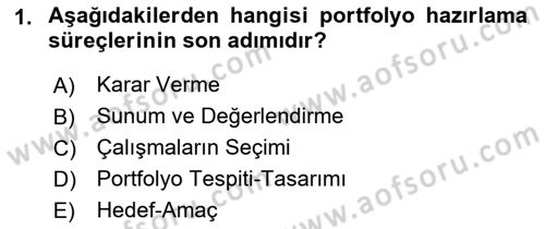 Fotoğraf ve Video Proje Geliştirme Dersi 2021 - 2022 Yılı (Final) Dönem Sonu Sınav Soruları 1. Soru