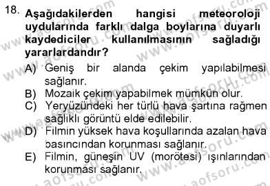 Fotoğrafın Kullanım Alanları Dersi Ara Sınavı Deneme Sınav Soruları 18. Soru