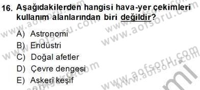 Fotoğrafın Kullanım Alanları Dersi 2014 - 2015 Yılı (Vize) Ara Sınav Soruları 16. Soru