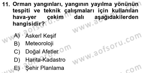 Fotoğrafın Kullanım Alanları Dersi 2024 - 2025 Yılı (Vize) Ara Sınav Soruları 11. Soru