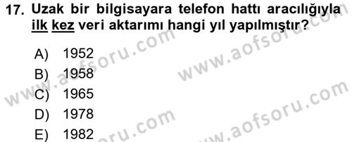 Basın Fotoğrafçılığı Dersi 2015 - 2016 Yılı Tek Ders Sınav Soruları 17. Soru