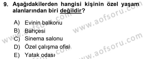 Basın Fotoğrafçılığı Dersi 2019 - 2020 Yılı (Final) Dönem Sonu Sınav Soruları 9. Soru
