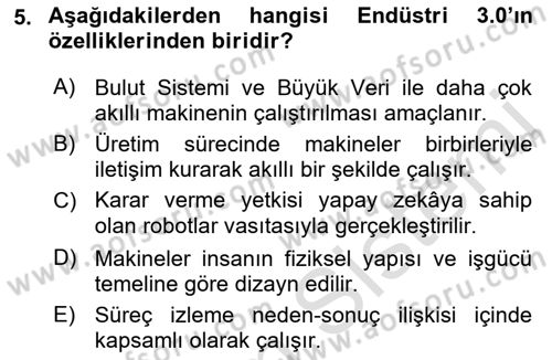  Sayısal Görüntüleme Teknolojileri Dersi Ara Sınavı Deneme Sınav Soruları 5. Soru