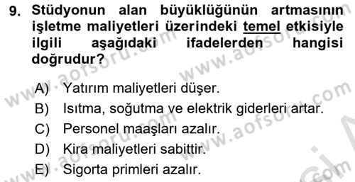  Sayısal Görüntüleme Teknolojileri Dersi 2025 - 2026 Yılı (Final) Dönem Sonu Sınav Soruları 9. Soru