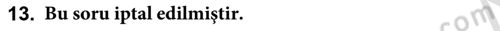 Anadolu Kültür Tarihi Dersi 2021 - 2022 Yılı (Vize) Ara Sınav Soruları 13. Soru