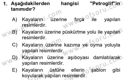 Görsel İletişim ve Tasarım Tarihi Dersi 2023 - 2024 Yılı (Vize) Ara Sınav Soruları 1. Soru
