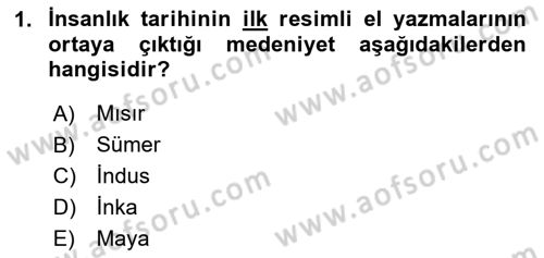 Görsel İletişim ve Tasarım Tarihi Dersi 2023 - 2024 Yılı Yaz Okulu Sınav Soruları 1. Soru