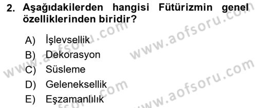 Tipografi Dersi 2021 - 2022 Yılı (Final) Dönem Sonu Sınav Soruları 2. Soru