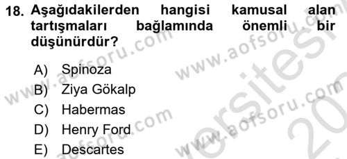 Dijital Kültür Dersi 2023 - 2024 Yılı Yaz Okulu Sınav Soruları 18. Soru