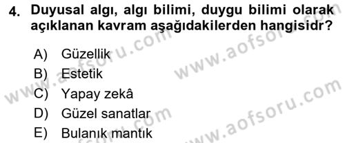 Dijital Kültür Dersi 2023 - 2024 Yılı Yaz Okulu Sınav Soruları 4. Soru