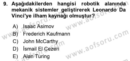 Dijital Kültür Dersi 2024 - 2025 Yılı (Final) Dönem Sonu Sınav Soruları 9. Soru