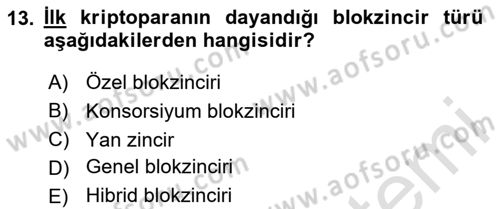 Dijital Kültür Dersi 2025 - 2026 Yılı (Vize) Ara Sınav Soruları 13. Soru