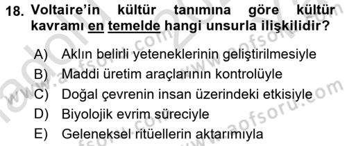 Dijital Kültür Dersi 2025 - 2026 Yılı Yaz Okulu Sınav Soruları 18. Soru