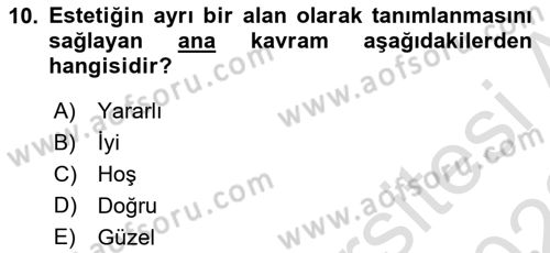 Yeni Medya Sanatı Dersi 2022 - 2023 Yılı (Vize) Ara Sınavı 10. Soru