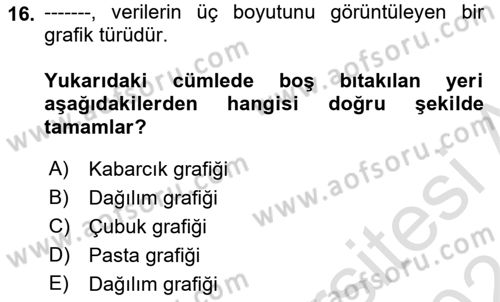 Yeni Medya Sanatı Dersi 2023 - 2024 Yılı (Vize) Ara Sınavı 16. Soru