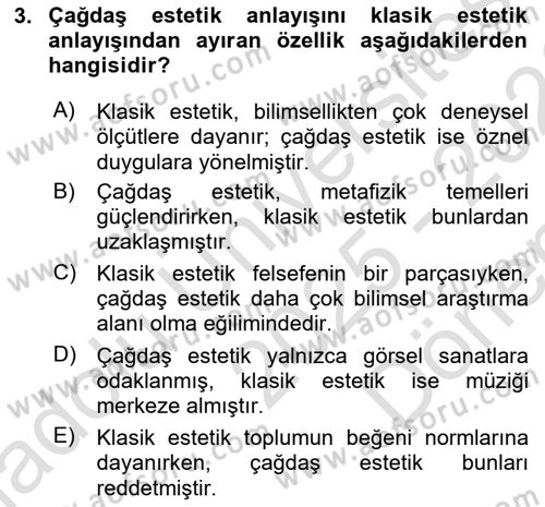 Yeni Medya Sanatı Dersi 2025 - 2026 Yılı (Final) Dönem Sonu Sınav Soruları 3. Soru