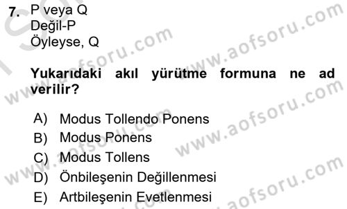 Sanatta Eleştirel Düşünce Dersi 2022 - 2023 Yılı (Final) Dönem Sonu Sınav Soruları 7. Soru