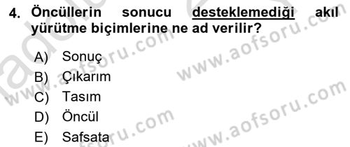 Sanatta Eleştirel Düşünce Dersi 2024 - 2025 Yılı Yaz Okulu Sınav Soruları 4. Soru