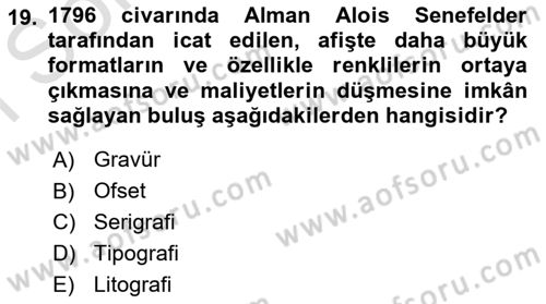 Sanatta Eleştirel Düşünce Dersi 2025 - 2026 Yılı (Final) Dönem Sonu Sınav Soruları 19. Soru