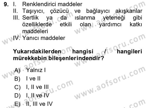 Grafik Üretim Ve Dijital Çoğaltım Teknikleri Dersi 2025 - 2026 Yılı Yaz Okulu Sınav Soruları 9. Soru