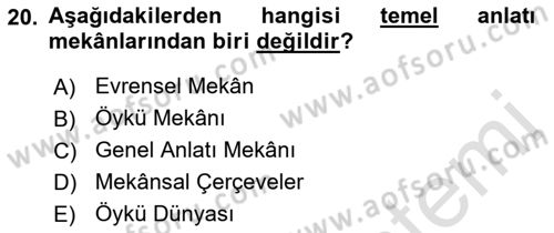 Görsel Tasarımda Yaratıcı Düşünme Teknikleri Dersi 2022 - 2023 Yılı (Vize) Ara Sınav Soruları 20. Soru