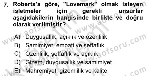 Görsel Tasarımda Yaratıcı Düşünme Teknikleri Dersi 2022 - 2023 Yılı (Final) Dönem Sonu Sınav Soruları 7. Soru