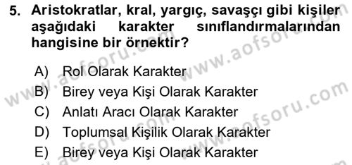 Görsel Tasarımda Yaratıcı Düşünme Teknikleri Dersi 2022 - 2023 Yılı Yaz Okulu Sınav Soruları 5. Soru