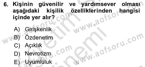 Görsel Tasarımda Yaratıcı Düşünme Teknikleri Dersi 2023 - 2024 Yılı (Vize) Ara Sınav Soruları 6. Soru