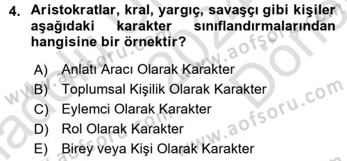 Görsel Tasarımda Yaratıcı Düşünme Teknikleri Dersi 2024 - 2025 Yılı (Final) Dönem Sonu Sınav Soruları 4. Soru